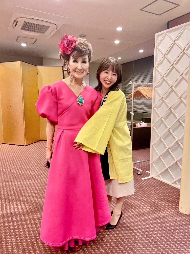 演者さんと2ショット