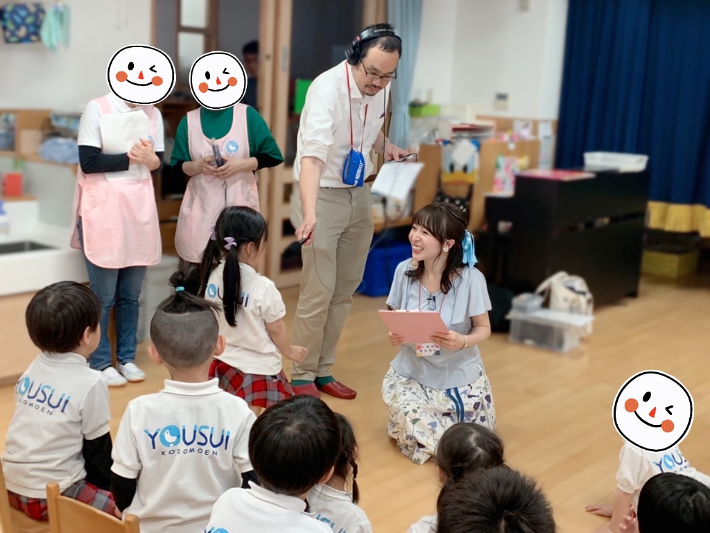 こどもたちへのインタビュー